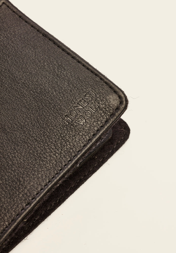 Men’s Billfold Wallet - Shop Black | Honest Wolf